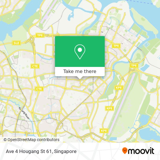 Ave 4 Hougang St 61 map