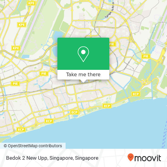 Bedok 2 New Upp, Singapore地图