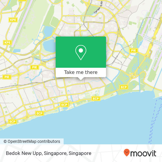 Bedok New Upp, Singapore map