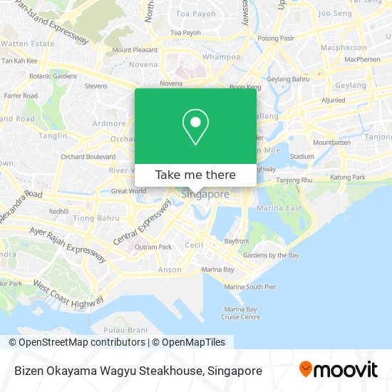 Bizen Okayama Wagyu Steakhouse map