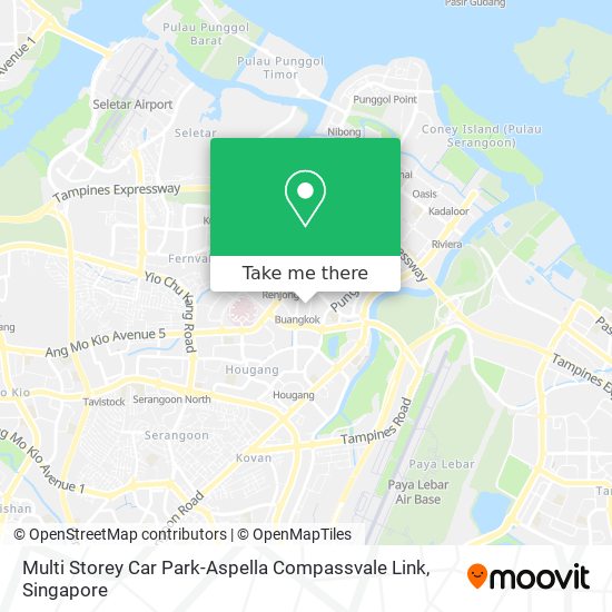 Multi Storey Car Park-Aspella Compassvale Link map