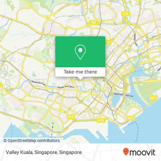 Valley Kuala, Singapore地图