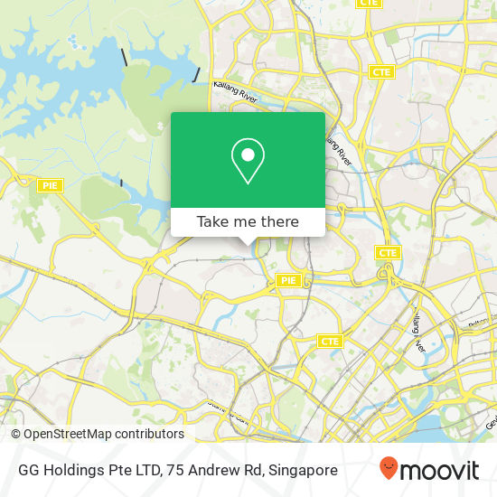 GG Holdings Pte LTD, 75 Andrew Rd map