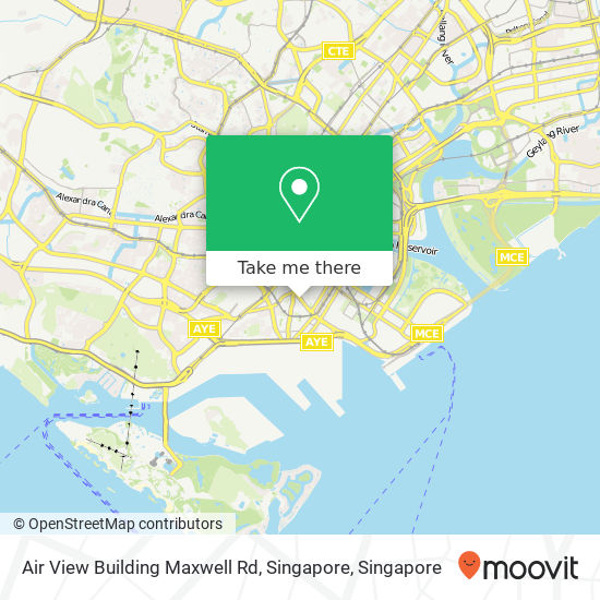 Air View Building Maxwell Rd, Singapore map