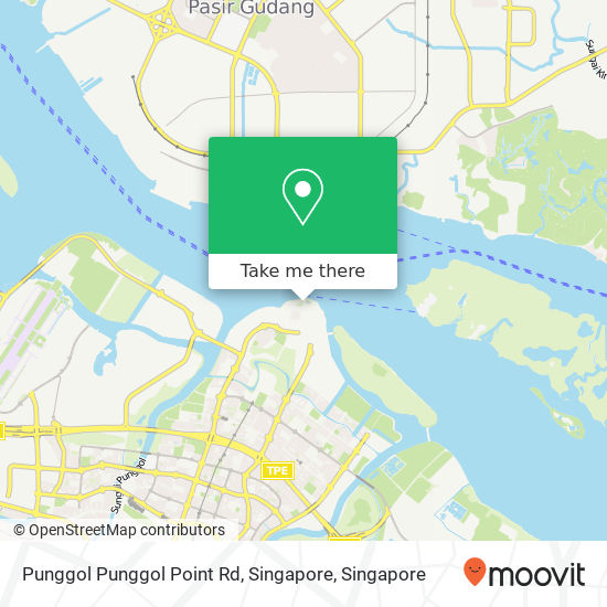 Punggol Punggol Point Rd, Singapore map