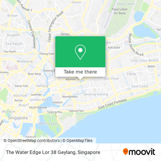 The Water Edge Lor 38 Geylang map