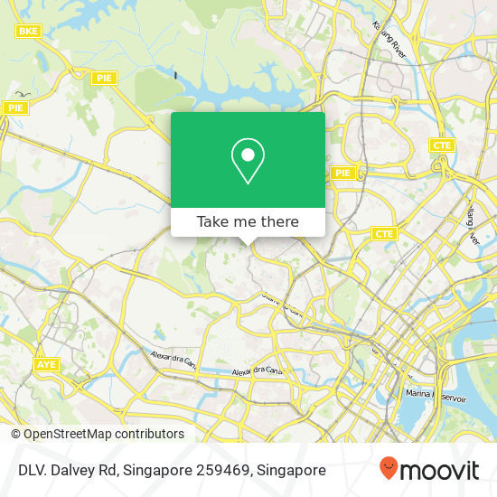 DLV. Dalvey Rd, Singapore 259469地图