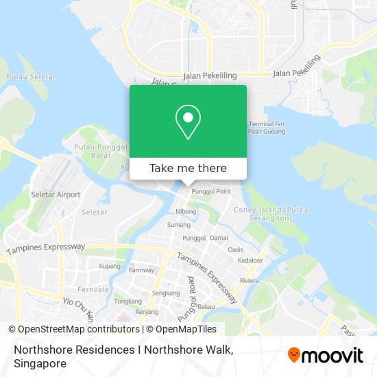 Northshore Residences I Northshore Walk map