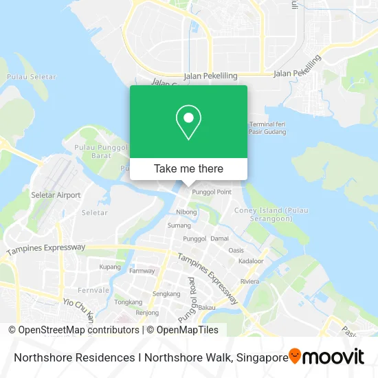 Northshore Residences I Northshore Walk地图