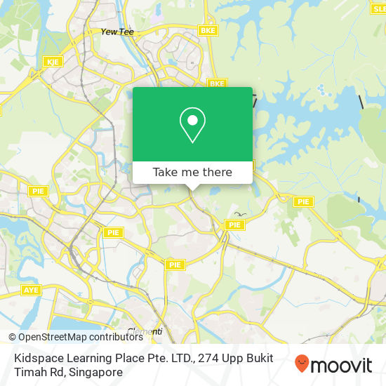 Kidspace Learning Place Pte. LTD., 274 Upp Bukit Timah Rd map