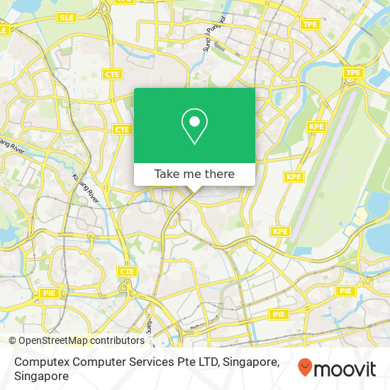 Computex Computer Services Pte LTD, Singapore map