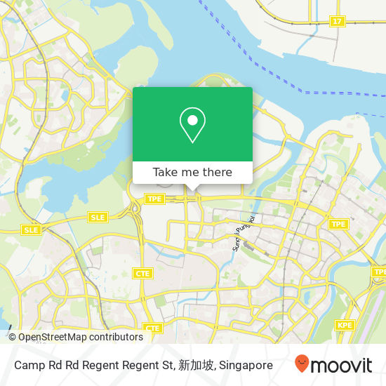 Camp Rd Rd Regent Regent St, 新加坡地图