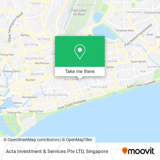 Acta Investment & Services Pte LTD map