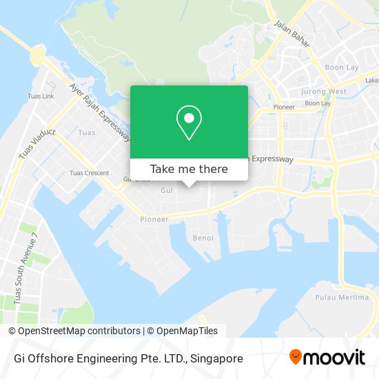 Gi Offshore Engineering Pte. LTD. map