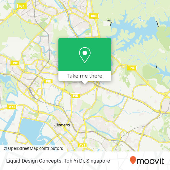 Liquid Design Concepts, Toh Yi Dr map