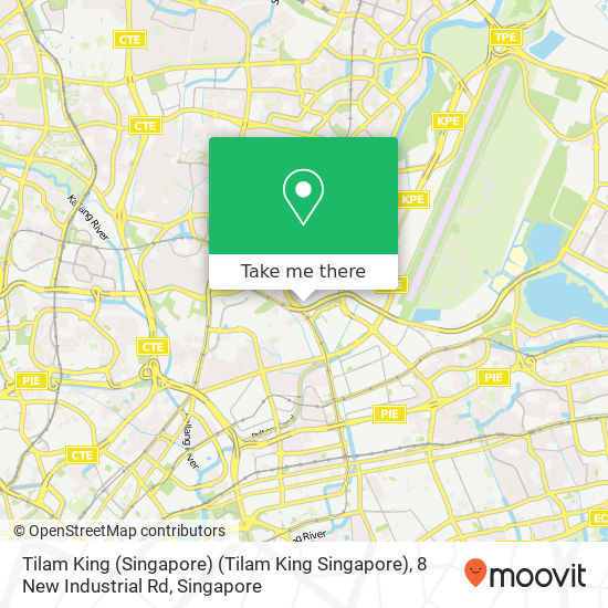 Tilam King (Singapore) (Tilam King Singapore), 8 New Industrial Rd地图