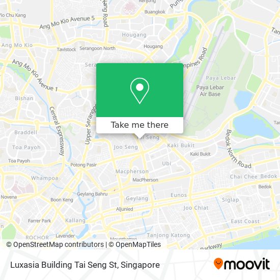 Luxasia Building Tai Seng St地图