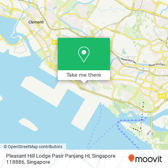 Pleasant Hill Lodge Pasir Panjang Hl, Singapore 118886 map
