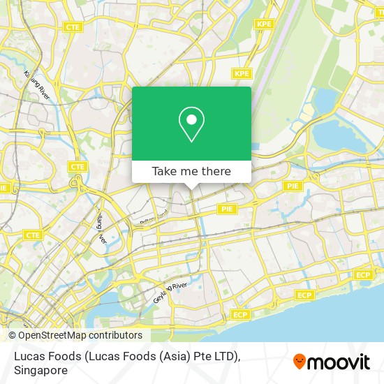 Lucas Foods (Lucas Foods (Asia) Pte LTD) map