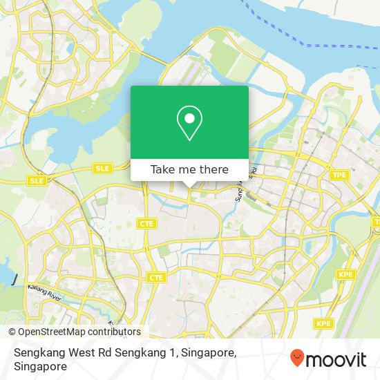 Sengkang West Rd Sengkang 1, Singapore map