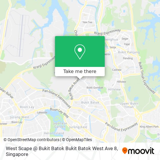 West Scape @ Bukit Batok Bukit Batok West Ave 8 map