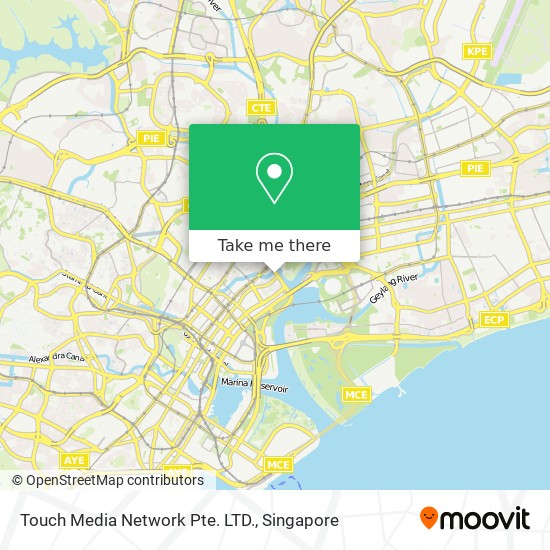 Touch Media Network Pte. LTD. map