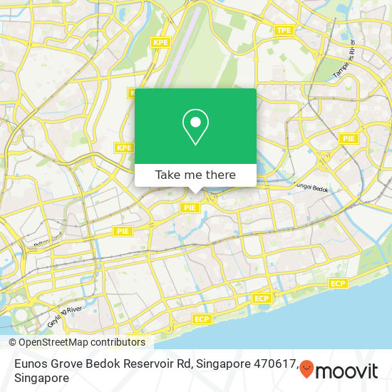 Eunos Grove Bedok Reservoir Rd, Singapore 470617 map