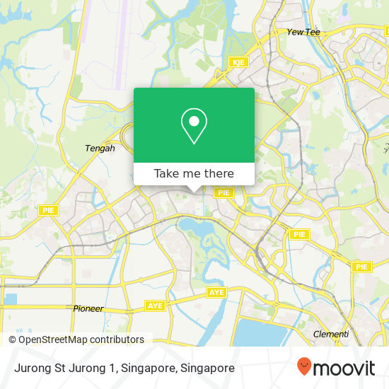 Jurong St Jurong 1, Singapore地图