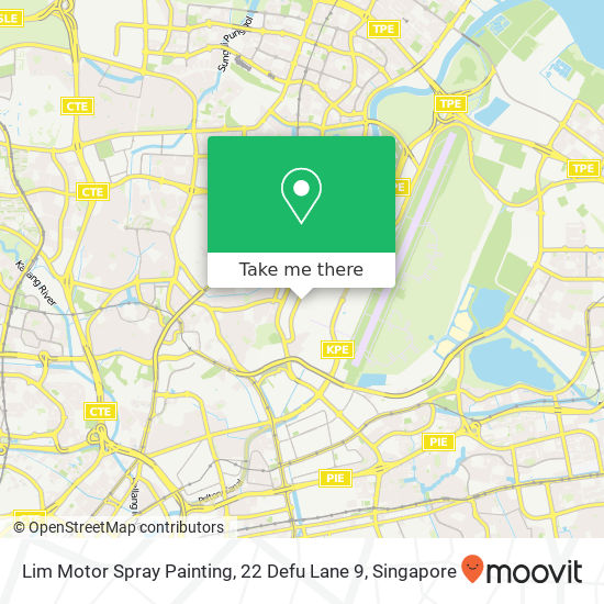 Lim Motor Spray Painting, 22 Defu Lane 9 map