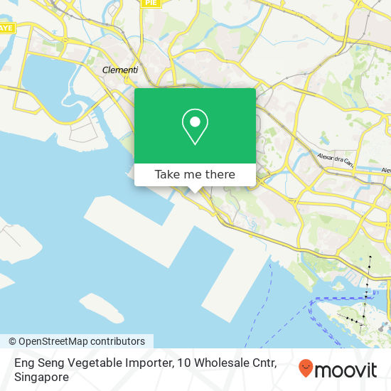 Eng Seng Vegetable Importer, 10 Wholesale Cntr map