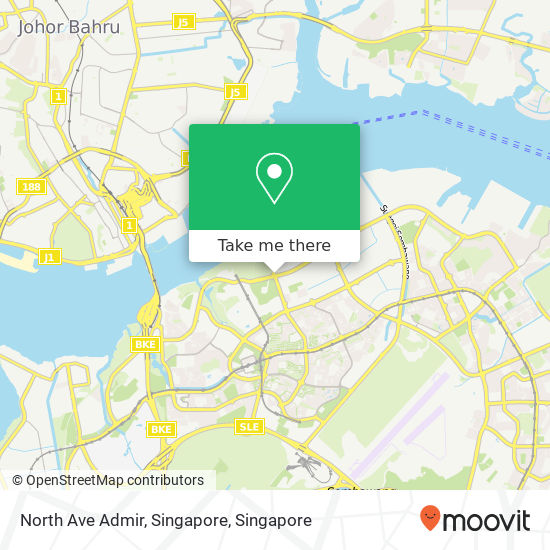 North Ave Admir, Singapore地图