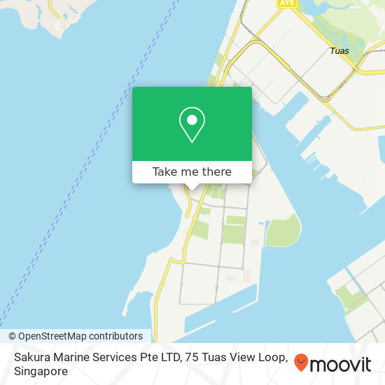 Sakura Marine Services Pte LTD, 75 Tuas View Loop地图
