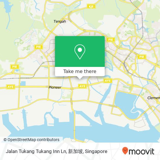 Jalan Tukang Tukang Inn Ln, 新加坡 map