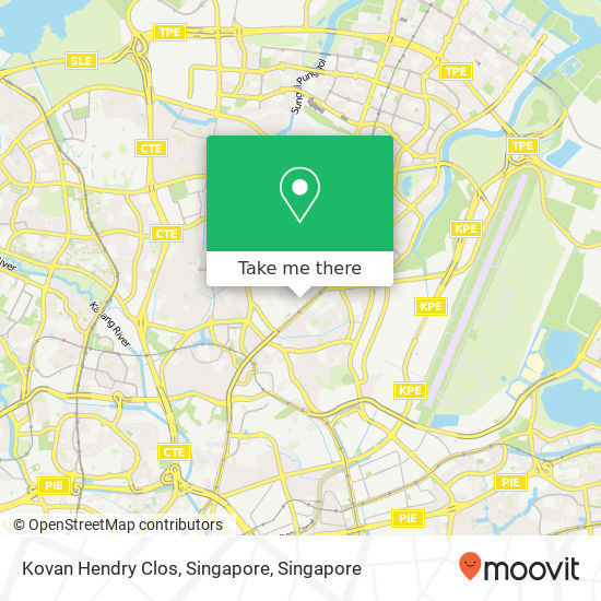 Kovan Hendry Clos, Singapore map