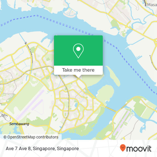 Ave 7 Ave 8, Singapore地图