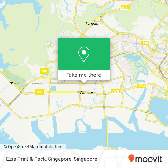 Ezra Print & Pack, Singapore地图