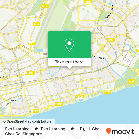 Evo Learning Hub (Evo Learning Hub LLP), 11 Chai Chee Rd map