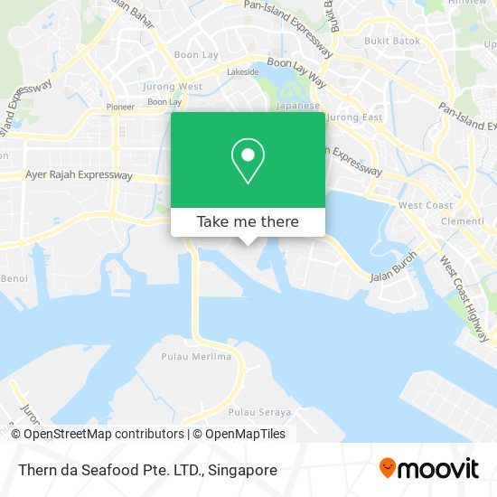 Thern da Seafood Pte. LTD. map