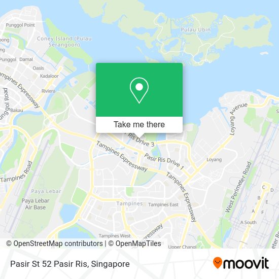 Pasir St 52 Pasir Ris, Singapore map