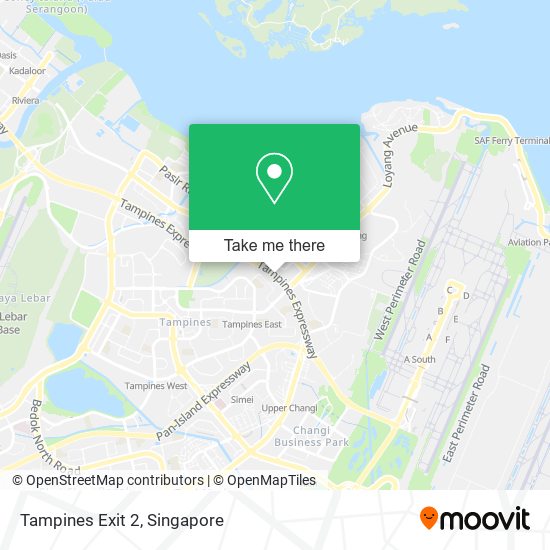 Tampines Exit 2地图