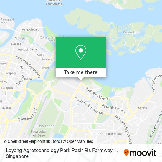 Loyang Agrotechnology Park Pasir Ris Farmway 1地图