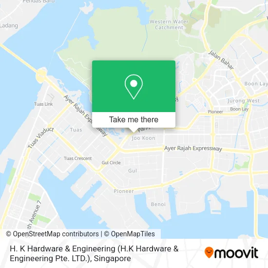 H. K Hardware & Engineering (H.K Hardware & Engineering Pte. LTD.) map