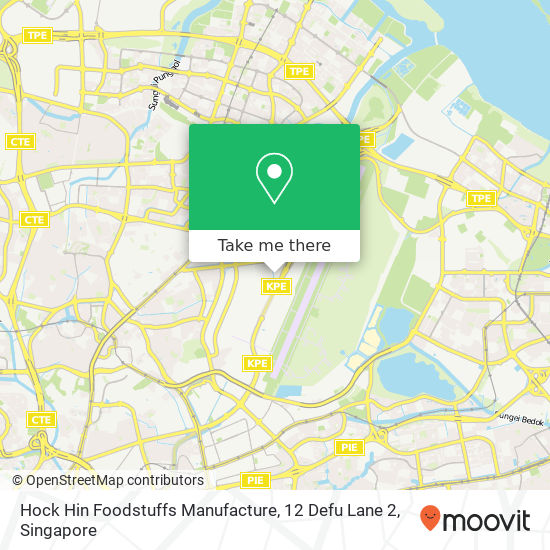 Hock Hin Foodstuffs Manufacture, 12 Defu Lane 2地图