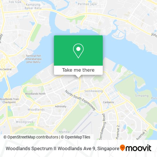 Woodlands Spectrum II Woodlands Ave 9地图