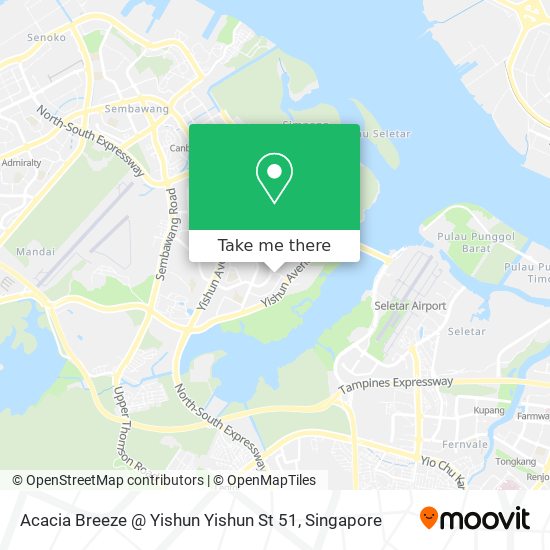 Acacia Breeze @ Yishun Yishun St 51 map