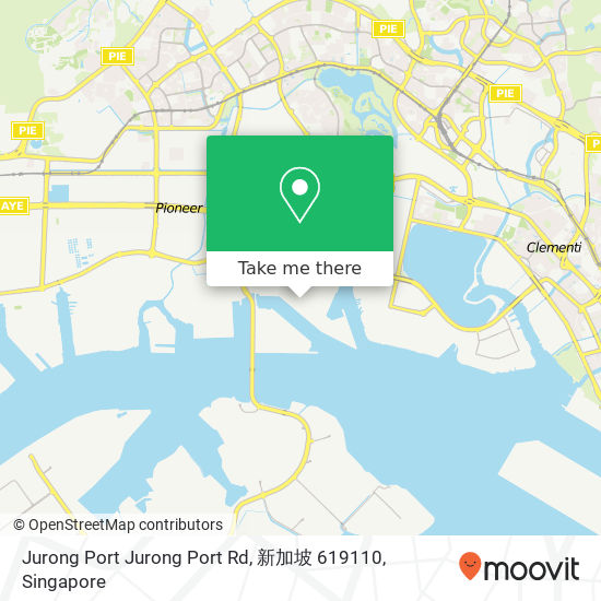 Jurong Port Jurong Port Rd, 新加坡 619110地图