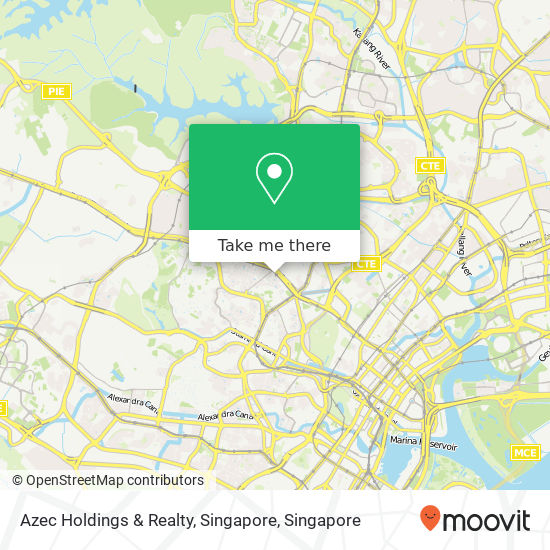 Azec Holdings & Realty, Singapore map