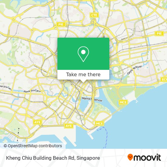 Kheng Chiu Building Beach Rd map