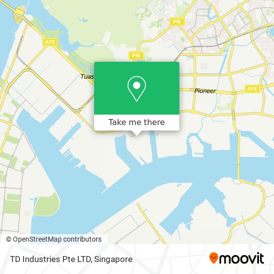 TD Industries Pte LTD map