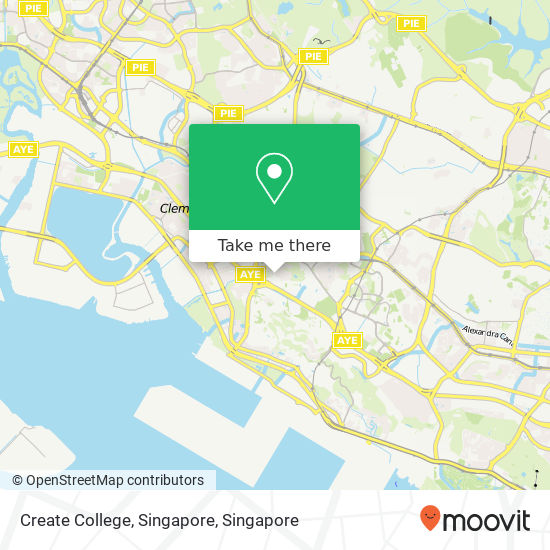 Create College, Singapore地图